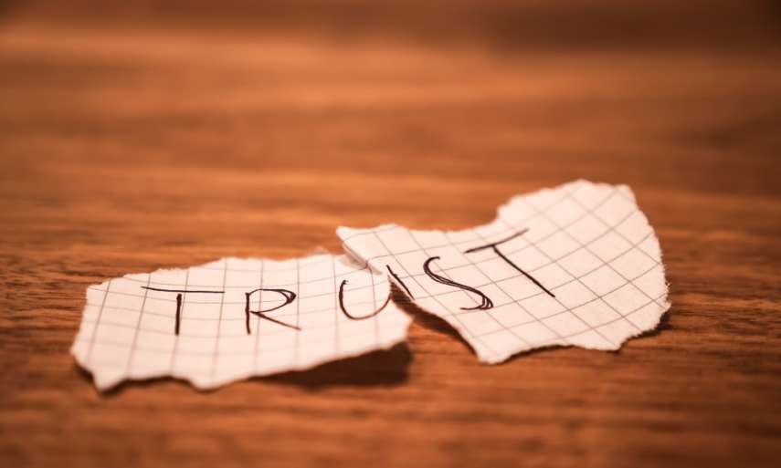 To gain the trust of others, leaders firstly need to give it, and that often means taking a risk. ©Huber Andreas/Shutterstock